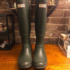 Tall Hunter Festival Rain Boots